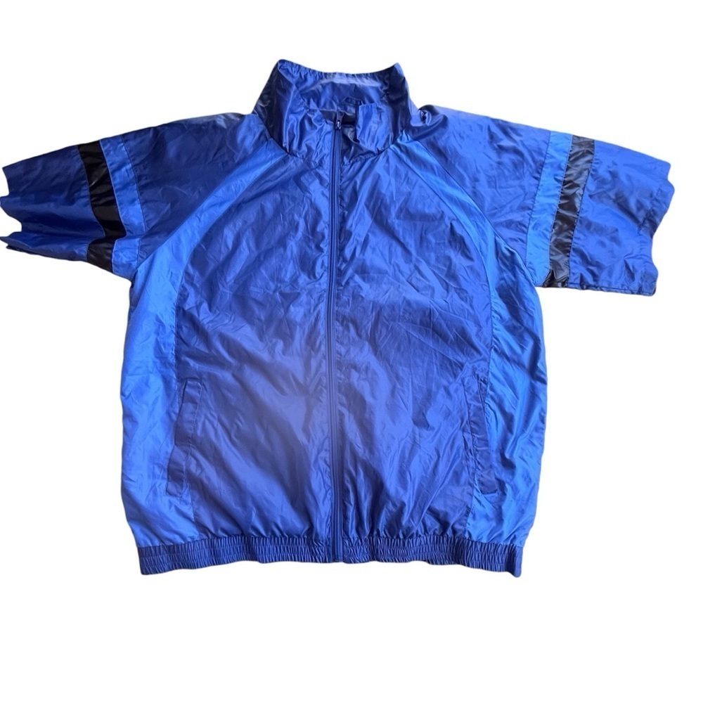 American Stitch Men's Short Sleeve Golf Windbreaker, Size Large